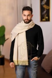 ⁦شال رجالي جوخ سادة⁩ - الصورة ⁦5⁩