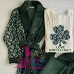 بجامه روب 3 قطع – ملك الترند (كود: 6076)