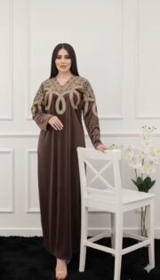 ⁦عباية تطريز تركي | كود 6226⁩ - الصورة ⁦4⁩