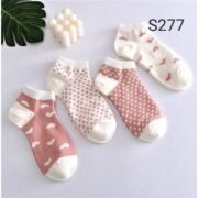 ⁦سوكت حريمى كشمير قلوب💕/جمله 12 قطعه⁩ - الصورة ⁦7⁩