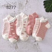 ⁦سوكت حريمى كشمير قلوب💕/جمله 12 قطعه⁩ - الصورة ⁦5⁩