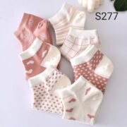 ⁦سوكت حريمى كشمير قلوب💕/جمله 12 قطعه⁩ - الصورة ⁦2⁩