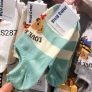 ⁦سوكت حريمى دبدوب  🧸/جمله 12 قطعه⁩ - الصورة ⁦4⁩