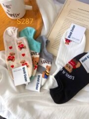 ⁦سوكت حريمى دبدوب  🧸/جمله 12 قطعه⁩ - الصورة ⁦2⁩