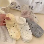 ⁦سوكت حريمى منقط❤️/جمله 12 قطعه⁩ - الصورة ⁦2⁩