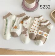 ⁦سوكت حريمى ورده 🌸/جمله 12 قطعه⁩ - الصورة ⁦3⁩