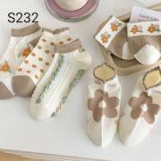 ⁦سوكت حريمى ورده 🌸/جمله 12 قطعه⁩ - الصورة ⁦4⁩