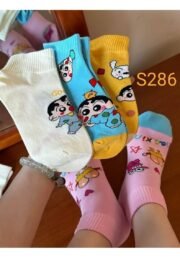 ⁦سوكت حريمى كارتون 🧝‍♂️/جمله 12 قطعه⁩ - الصورة ⁦6⁩