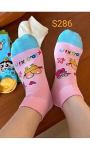 ⁦سوكت حريمى كارتون 🧝‍♂️/جمله 12 قطعه⁩ - الصورة ⁦4⁩