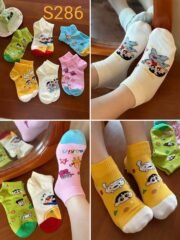 ⁦سوكت حريمى كارتون 🧝‍♂️/جمله 12 قطعه⁩ - الصورة ⁦3⁩