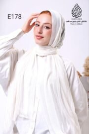 طرحة شاش قلم رفيع مدهب / جمله 12 قطعه