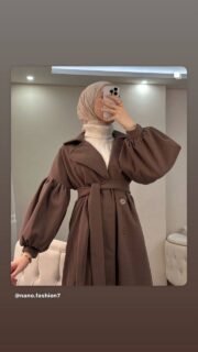 ⁦بالطو  جوخ مستورد دبل فيس⁩ - الصورة ⁦2⁩