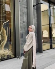 ⁦طقم قطعتين بلوزه لف⁩ - الصورة ⁦8⁩