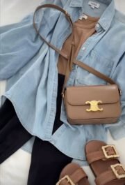 ⁦شيميز جينز بجيب⁩ - الصورة ⁦2⁩