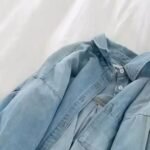 شيميز جينز بجيب