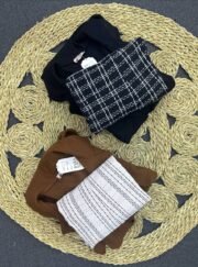 ⁦طقم  2قطعه جيبه وبلطو طويل⁩ - الصورة ⁦5⁩