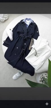 ⁦دريس ترنش كوت جينز⁩ - الصورة ⁦3⁩