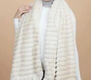 ⁦شال قطيفة مضلع مستورد | كود 50⁩ - الصورة ⁦3⁩