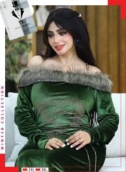 ⁦عباية قطيفة زيد سبحة كورى محلى بل استرس وليزر⁩ - الصورة ⁦3⁩