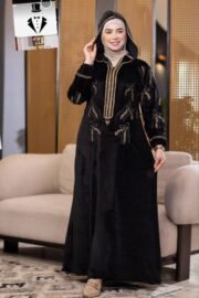 ⁦عبايه قطيفة هايدي 77⁩ - الصورة ⁦3⁩