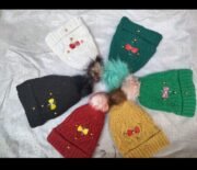 ⁦أيس كاب بناتي مبطن فرو | موديل محير⁩ - الصورة ⁦5⁩