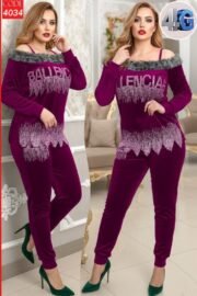 ⁦بيجامه قطيفة ستراث | كود 4034⁩ - الصورة ⁦14⁩