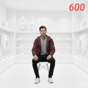 ⁦جاكيت رجالي بكابيشو (كود: 600)⁩ - الصورة ⁦2⁩