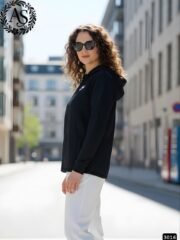 ⁦سويتشرت ميلتون قطن ضد الوبرة ملمس غطس | كود 3016⁩ - الصورة ⁦4⁩