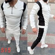 ⁦ترنج نص سوسته مارسيليا فول ليكرا قطن (كود: 515)⁩ - الصورة ⁦4⁩