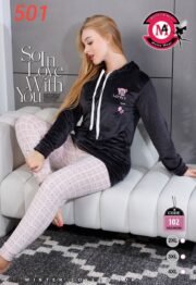 ⁦تونك قطيفة وشين | كود 501⁩ - الصورة ⁦3⁩