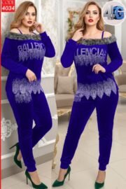 ⁦بيجامه قطيفة ستراث | كود 4034⁩ - الصورة ⁦11⁩