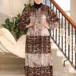 عباية فرنساوي جنجا تركيا تركيب – موديل شتوي (كود: 6242)