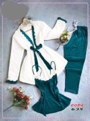 ⁦طقم الدلع كامل قطيفة بولر وشين (كود: 638⁩ - الصورة ⁦6⁩