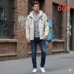 جاكيت رجالي بكابيشو (كود: 600)