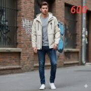 جاكيت رجالي بكابيشو (كود: 600)