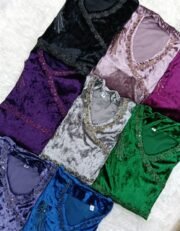 ⁦عبايه حزام خليجي كلف هندي أصلي | كود 6164⁩ - الصورة ⁦5⁩