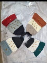 ⁦أيس كاب بناتي مبطن فرو | موديل محير⁩ - الصورة ⁦6⁩