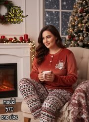 ⁦ترينج حريمي باكيه – قطيفة هايدي وشين مستوردة (كود: 570)⁩ - الصورة ⁦3⁩