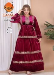 عباية تطريز تركي – موديل شتوي (كود: 6231)