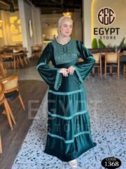 عباية استقبالة كلف تركي مطعم البركة – موديل شتوي (كود: 6216)