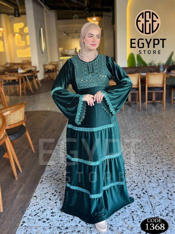 9a8f4886-bf2d-4d48-bdff-1faeef0dd867 عباية استقبالة كلف تركي مطعم البركة – موديل شتوي (كود: 6216) - الصورة 1