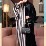 عباية استقبال قطيفة مستوردة | كود 105