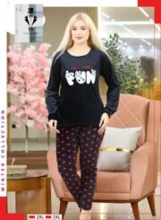 ⁦ترنج قطيفة هايدي مبطن وشين | تطريز يدوي بارز⁩ - الصورة ⁦5⁩