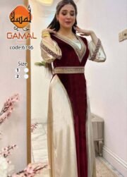 ⁦عباية استقبال حزام خارجي خليجي – موديل شتوي (كود: 6146)⁩ - الصورة ⁦3⁩