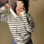 سويتشرت مقلم قطن ديربي مضلع