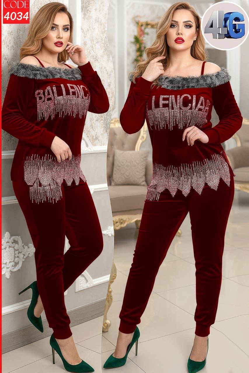 c2931f2c-b113-41b5-87fa-b8b471fabc11 بيجامه قطيفة ستراث | كود 4034 - الصورة 1