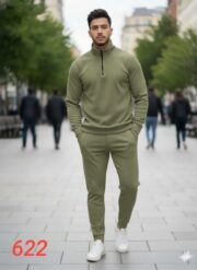 ⁦ترنج نص سوسته مارسيليا فول ليكرا قطن | كود 622⁩ - الصورة ⁦4⁩