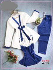 ⁦طقم الدلع كامل قطيفة بولر وشين (كود: 638⁩ - الصورة ⁦2⁩