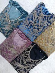 ⁦عباية تطريز تركي | كود 6233⁩ - الصورة ⁦5⁩