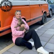 ⁦سويتشرت حريمي ميلتون قطن ضد الوبرة | كود 3011⁩ - الصورة ⁦3⁩